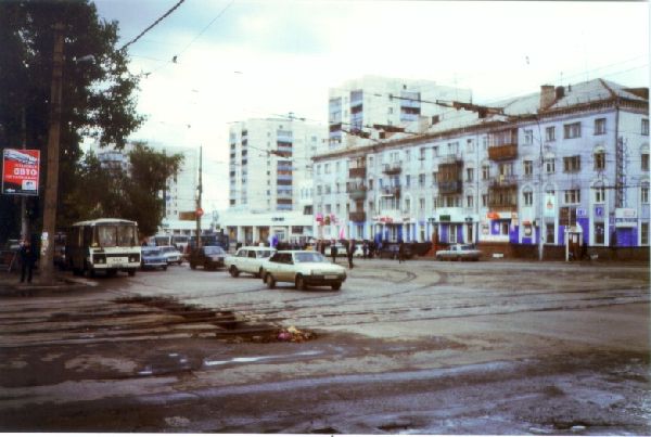 Kreuzung in Barnaul