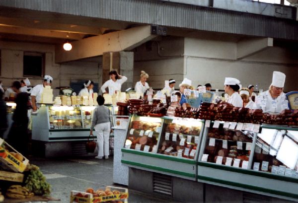 Markthalle in Novosibirsk