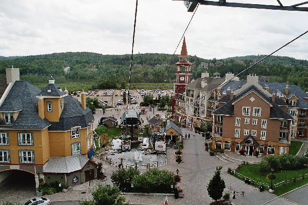 Mount Treblant - Blick aus der Gondel