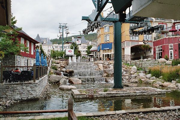 Mount Treblant - Seilbahn als Nahverkehrsmittel