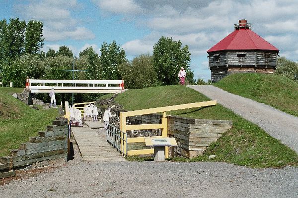 Fort am St. Lorenz Strom