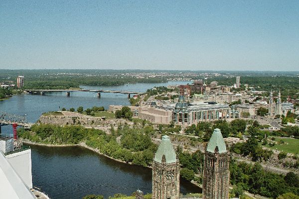Ottawa - Blick vom Parlament